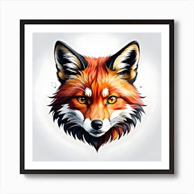 Fox Head 3 Poster