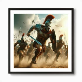 Sparta Warriors Art Print