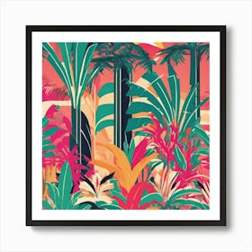 Tropical Jungle 3 Art Print