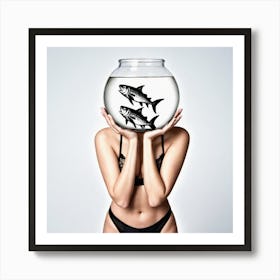 Fish Bowl 6 Art Print