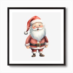 Santa Claus 2 Art Print