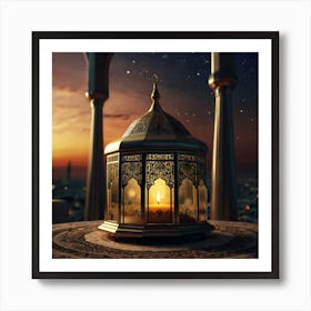 Islamic Lantern Art Print