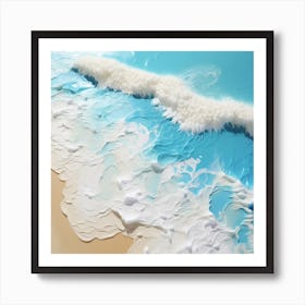 Sand And Sea Art Print