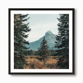 Rocky Mountain Range Art Print