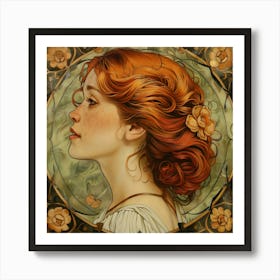 London Lady Art Print