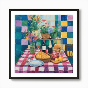 Trattoria Del Focolare Trattoria Italian Food Kitchen Art Print