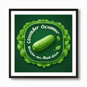 Cucumber Cucumber Art Print