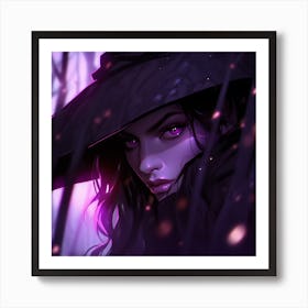 Witches manga Art Print