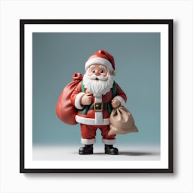 Santa Claus 2 Art Print