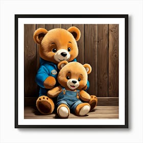 Teddy Bears Art Print