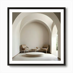 Arched Room 6 Art Print