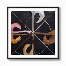 Group IX:Suw, The Swan, No 7, Hilma Af Klint Art Print