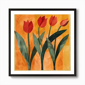 Red Tulips 20 Affiche