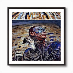 Mosaic Art Art Print