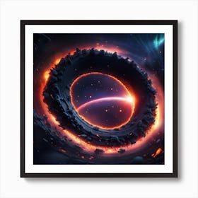 Ring Of Fire Art Print