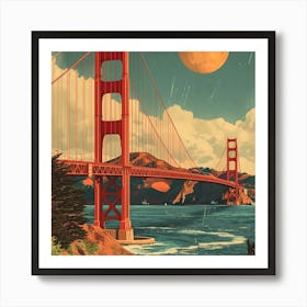 Golden Gate Bridge 1 Art Print