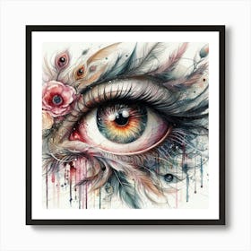 Eye Of The Tiger Art Print