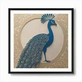 Peacock 2 Art Print