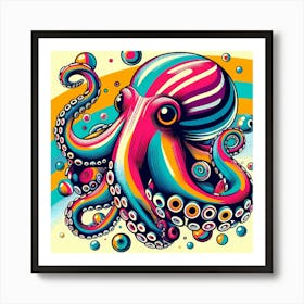 Octopus 8 Art Print