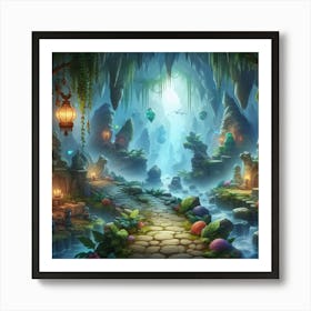 Fairytale Forest 1 Art Print