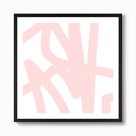 Pink Art Print