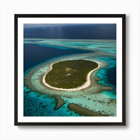 Island In The Middle Of The Ocean 1 Art Print