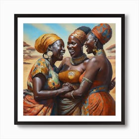 The Happiness of Africa Art Print