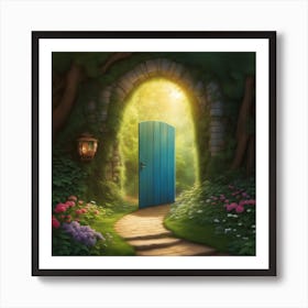 Fairytale Doorway Art Print