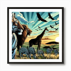 Wildlife Wonders 4 Art Print