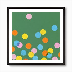 Floating Notes Art Print