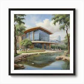 San Antonio Botanical Garden Art Print