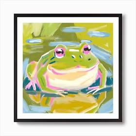 American Bullfrog 03 Art Print