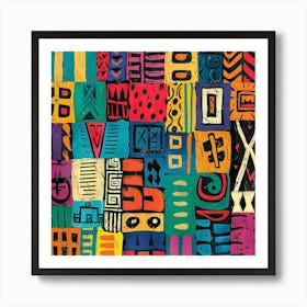 African Art 1 Art Print