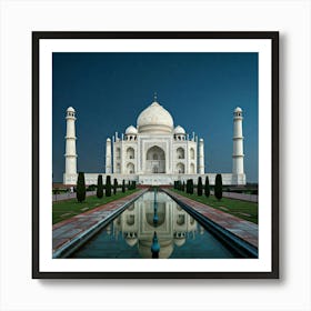 Taj Mahal, Agra Art Print