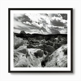 Majestuous Rock Toastool Art Print