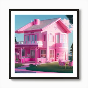 Barbie Dream House (978) Art Print