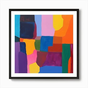 Modern Abstract Collection 18 Art Print