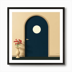 Blue Door Art Print