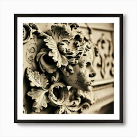 Ornate Head Art Print