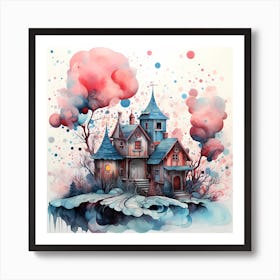 Cotton Candy Dreams Art Print