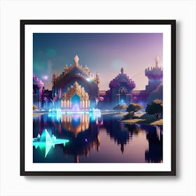 Fairytale Castle 13 Art Print