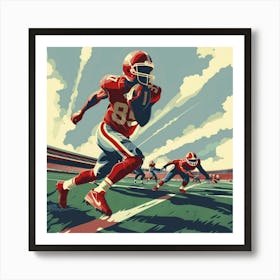 A Football Game Vector Design Illustration 1718670832 3 Art Print