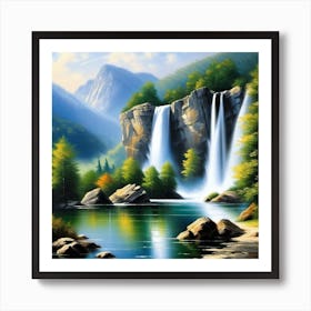 Waterfall 35 Poster