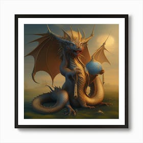 Dragon 3rd Edition Art Print