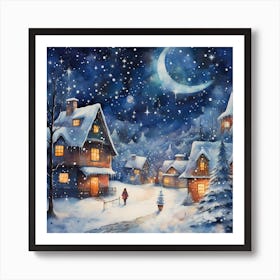 Yuletide Palette Dance Art Print