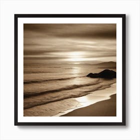Photograph - California Sunset Art Print