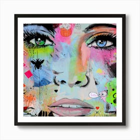 Hello Art Print