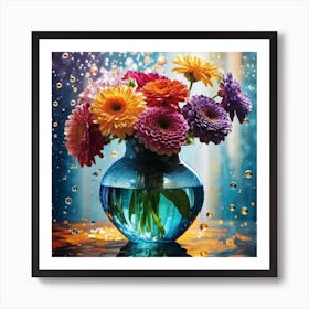 Flowers In A Vase 78 Art Print