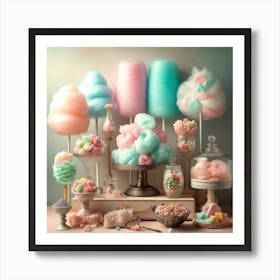 Cotton Candy 1 Art Print