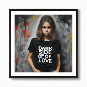 The Dark Side of Love Art Print